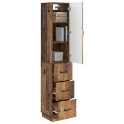 Ensemble de Meubles 2 pcs Bois ancien 33 x 34,5 x 87 cm 615385615385