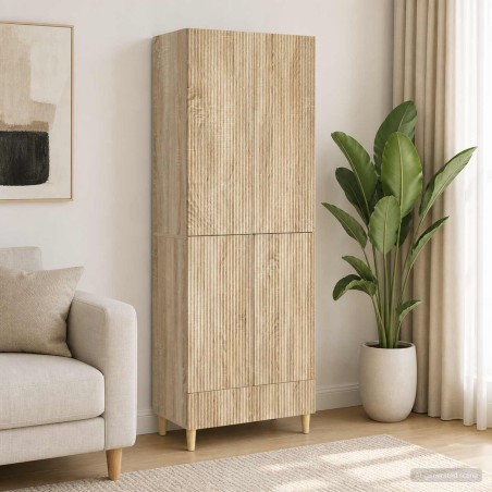 Ensemble de Meubles 2 pcs 66 x 34,5 x 95 cm Bois d'ingénierie 615388615388