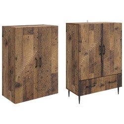 Ensemble de Meubles 2 pcs 66 x 34,5 x 95 cm Bois d'ingénierie 615399615399