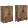 Ensemble de Meubles 2 pcs 66 x 34,5 x 95 cm Bois d'ingénierie 615399615399