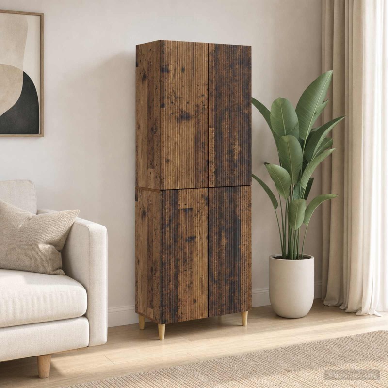Ensemble de Meubles 2 pcs Bois ancien 66 x 34,5 x 90 cm 615406615406