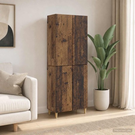 Ensemble de Meubles 2 pcs Bois ancien 66 x 34,5 x 90 cm 615406615406