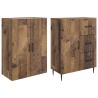 Ensemble de Meubles 2 pcs Bois ancien 66 x 34,5 x 89,5 cm 615407615407