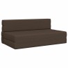 Canapé-lit pliable Taupe 152 x 86,5 x 60 cm Tissu 615414615414