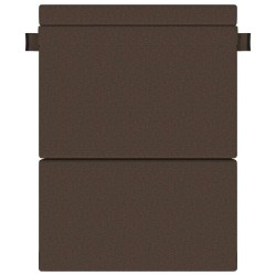 Canapé-lit pliable Taupe 152 x 86,5 x 60 cm Tissu 615414615414