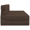 Canapé-lit pliable Taupe 152 x 86,5 x 60 cm Tissu 615414615414