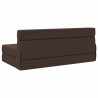 Canapé-lit pliable Taupe 152 x 86,5 x 60 cm Tissu 615414615414
