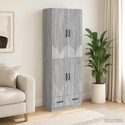 Ensemble de Meubles 2 pcs Sonoma gris Bois d'ingénierie 615415615415