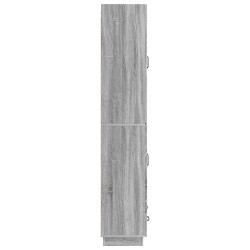 Ensemble de Meubles 2 pcs Sonoma gris Bois d'ingénierie 615415615415