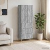 Ensemble de Meubles 2 pcs Sonoma gris 66 x 34,5 x 90 cm 615416615416