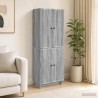 Ensemble de Meubles 2 pcs Sonoma gris 66 x 34,5 x 90 cm 615417615417