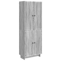 Ensemble de Meubles 2 pcs Sonoma gris 66 x 34,5 x 90 cm 615417615417