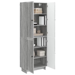 Ensemble de Meubles 2 pcs Sonoma gris 66 x 34,5 x 90 cm 615417615417