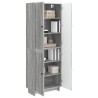 Ensemble de Meubles 2 pcs Sonoma gris 66 x 34,5 x 90 cm 615417615417