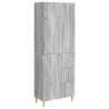 Ensemble de Meubles 2 pcs Sonoma gris 66 x 34,5 x 90 cm 615418615418