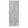 Ensemble de Meubles 2 pcs Sonoma gris 66 x 34,5 x 90 cm 615418615418