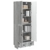 Ensemble de Meubles 2 pcs Sonoma gris 66 x 34,5 x 95 cm 615419615419