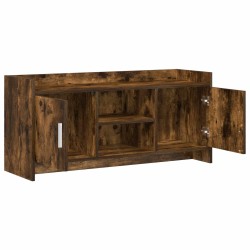Meuble TV 102 x 33 x 47 cm Chêne fumé Bois d'ingénierie 615421615421