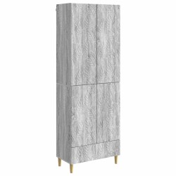 Ensemble de Meubles 2 pcs Sonoma gris Bois d'ingénierie 615423615423