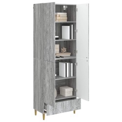 Ensemble de Meubles 2 pcs Sonoma gris Bois d'ingénierie 615423615423
