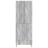 Ensemble de Meubles 2 pcs Sonoma gris Bois d'ingénierie 615423615423
