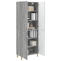 Ensemble de Meubles 2 pcs Sonoma gris Bois d'ingénierie 615424615424