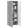 Ensemble de Meubles 2 pcs Sonoma gris Bois d'ingénierie 615424615424