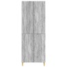 Ensemble de Meubles 2 pcs Sonoma gris Bois d'ingénierie 615424615424