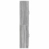 Ensemble de Meubles 2 pcs Sonoma gris Bois d'ingénierie 615425615425