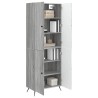 Ensemble de Meubles 2 pcs Sonoma gris Bois d'ingénierie 615426615426