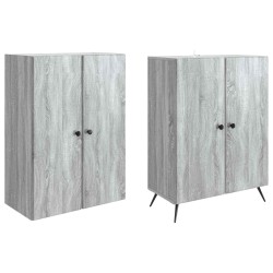 Ensemble de Meubles 2 pcs Sonoma gris Bois d'ingénierie 615426615426