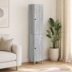 Ensemble de Meubles 2 pcs Sonoma gris Bois d'ingénierie 615427615427
