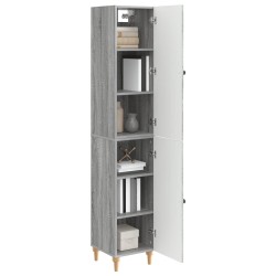 Ensemble de Meubles 2 pcs Sonoma gris Bois d'ingénierie 615427615427