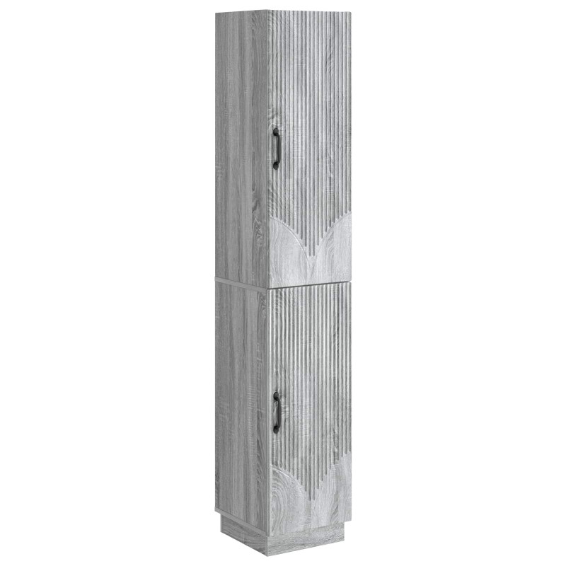 Ensemble de Meubles 2 pcs Sonoma gris Bois d'ingénierie 615429615429