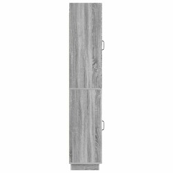 Ensemble de Meubles 2 pcs Sonoma gris Bois d'ingénierie 615429615429