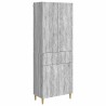 Ensemble de Meubles 2 pcs Sonoma gris Bois d'ingénierie 615430615430