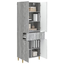 Ensemble de Meubles 2 pcs Sonoma gris Bois d'ingénierie 615430615430