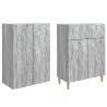 Ensemble de Meubles 2 pcs Sonoma gris Bois d'ingénierie 615430615430