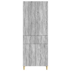Ensemble de Meubles 2 pcs Sonoma gris Bois d'ingénierie 615430615430
