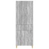 Ensemble de Meubles 2 pcs Sonoma gris Bois d'ingénierie 615430615430