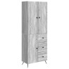 Ensemble de Meubles 2 pcs Sonoma gris Bois d'ingénierie 615431615431