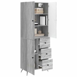 Ensemble de Meubles 2 pcs Sonoma gris Bois d'ingénierie 615431615431