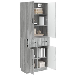 Ensemble de Meubles 2 pcs Sonoma gris Bois d'ingénierie 615432615432