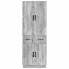 Ensemble de Meubles 2 pcs Sonoma gris Bois d'ingénierie 615432615432