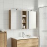 Ensemble de Meubles de Salle de Bain 3 pc 120 x 14,5 x 70 cm 615433615433