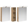 Ensemble de Meubles de Salle de Bain 3 pc 120 x 14,5 x 70 cm 615433615433