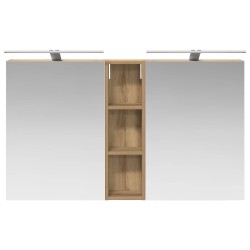 Ensemble de Meubles de Salle de Bain 3 pc 120 x 14,5 x 70 cm 615433615433