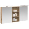 Ensemble de Meubles de Salle de Bain 3 pc 140 x 14,5 x 70 cm 615434615434