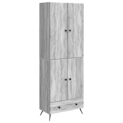 Ensemble de Meubles 2 pcs Sonoma gris Bois d'ingénierie 615435615435