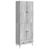 Ensemble de Meubles 2 pcs Sonoma gris Bois d'ingénierie 615435615435